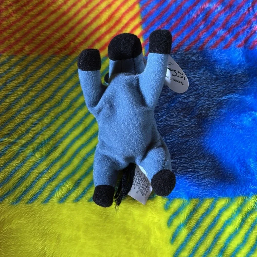 Ty Lefty the Donkey Teenie Beanie Baby